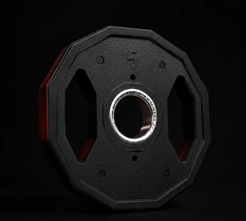 Anilha decagonal emborrachada Max Force